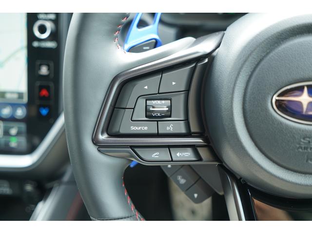 レヴォーグ STIスポーツR EXブラックインテリアセレクション 新品STIエアロ STIマフラー サンルーフ 11.6インチディスプレイ ナビTV harman/kardon デジタルマルチビュー スマートリアビュー LEDライト シートヒーター パワーバックドア(33枚目)