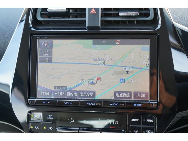 プリウス A 9インチナビTV バックカメラ パーキングアシスト Clazzioシートカバー ブラインドスポットモニター クリアランスソナー LEDヘッドライト フォグランプ レーダークルーズコントロール ETC(5枚目)
