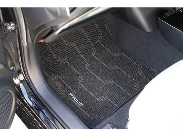 プリウス A 9インチナビTV バックカメラ パーキングアシスト Clazzioシートカバー ブラインドスポットモニター クリアランスソナー LEDヘッドライト フォグランプ レーダークルーズコントロール ETC(52枚目)