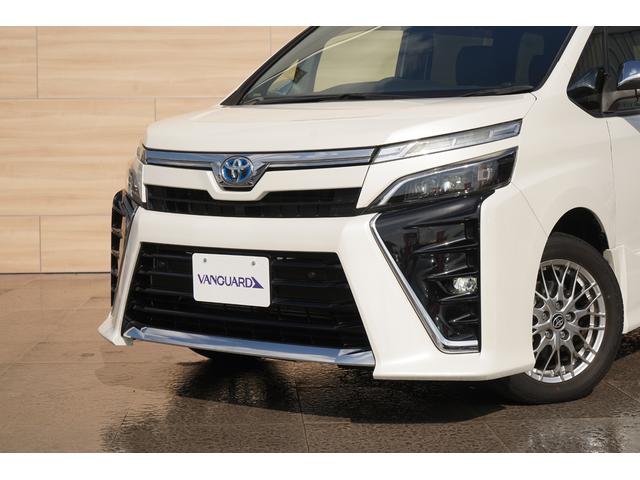 ヴォクシー ハイブリッドZS 煌II 純正10インチSDナビTV 12.1インチ後席モニター Clazzio製シートカバー クリアランスソナー LEDヘッドライト 純正16インチ鍛造ホイール 両側パワースライドドア シートヒーター ETC(34枚目)