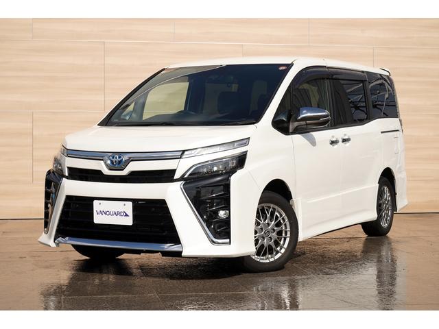 ヴォクシー ハイブリッドZS 煌II 純正10インチSDナビTV 12.1インチ後席モニター Clazzio製シートカバー クリアランスソナー LEDヘッドライト 純正16インチ鍛造ホイール 両側パワースライドドア シートヒーター ETC(69枚目)