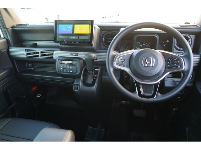 Ｎ−ＶＡＮ【ファン・ターボ】が入庫☆カロッツェリア製９インチフローティングタイプメモリーナビＴＶ☆バックカメラ☆ホンダセンシング☆Ｃｌａｚｚｉｏ製革調シートカバー☆ＬＥＤヘッドライト等装備豊富な一台☆