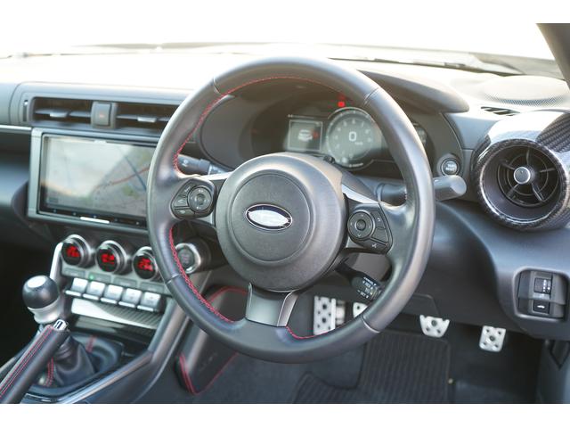 BRZ S STIエアロ・ガーニッシュ・マフラー・コイルスプリング OPトランクスポイラー カロッツェリア製9インチナビTV バックカメラ リアビークルディテクション LEDヘッドライト シートヒーター ドラレコ(23枚目)