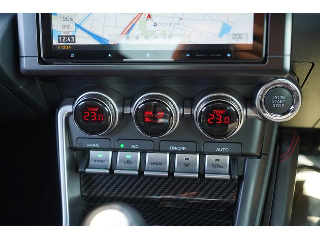 BRZ S STIエアロ・ガーニッシュ・マフラー・コイルスプリング OPトランクスポイラー カロッツェリア製9インチナビTV バックカメラ リアビークルディテクション LEDヘッドライト シートヒーター ドラレコ(33枚目)