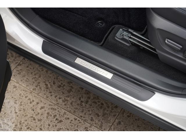 クラウンクロスオーバー Gアドバンスド・レザーパッケージ モデリスタエアロ・カラードフェンダー 黒革シート 12.3インチディスプレーオーディオ パノラミックビュー デジタルインナーミラー LEDヘッドライト シートヒーター・クーラー 前後ドラレコ ETC(59枚目)