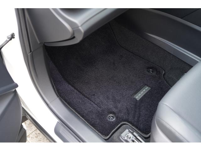 クラウンクロスオーバー Gアドバンスド・レザーパッケージ モデリスタエアロ・カラードフェンダー 黒革シート 12.3インチディスプレーオーディオ パノラミックビュー デジタルインナーミラー LEDヘッドライト シートヒーター・クーラー 前後ドラレコ ETC(60枚目)