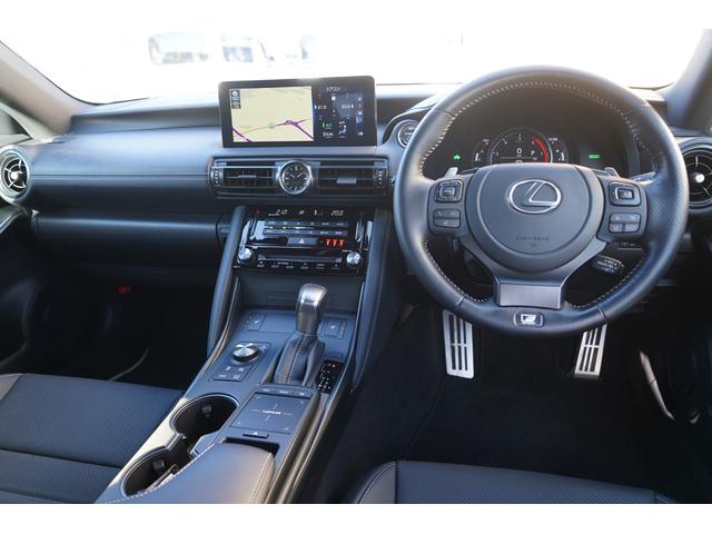 IS IS300h Fスポーツ ムーンルーフ TRDエアロ(F)モデリスタエアロ(S/R)純正10.3インチナビ パノラミックビュー 3眼LEDライト オレンジブレーキキャリパー ブラインドスポット 前後ドラレコ シートヒーター(2枚目)