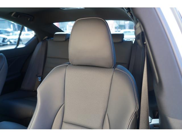 IS IS300h Fスポーツ ムーンルーフ TRDエアロ(F)モデリスタエアロ(S/R)純正10.3インチナビ パノラミックビュー 3眼LEDライト オレンジブレーキキャリパー ブラインドスポット 前後ドラレコ シートヒーター(17枚目)