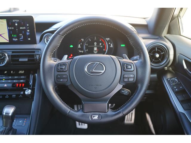 IS IS300h Fスポーツ ムーンルーフ TRDエアロ(F)モデリスタエアロ(S/R)純正10.3インチナビ パノラミックビュー 3眼LEDライト オレンジブレーキキャリパー ブラインドスポット 前後ドラレコ シートヒーター(23枚目)