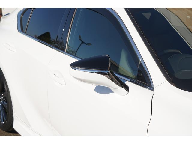 IS IS300h Fスポーツ ムーンルーフ TRDエアロ(F)モデリスタエアロ(S/R)純正10.3インチナビ パノラミックビュー 3眼LEDライト オレンジブレーキキャリパー ブラインドスポット 前後ドラレコ シートヒーター(43枚目)