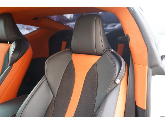 ＬＣ ＬＣ５００　Ｓパッケージ　マークレビンソン　ＴＲＤエアロ　オレンジ／ブラック内装　カーボンルーフ　ＯＰブラックグリル・ランプガーニッシュ・ロッカーパネルモーディング　オレンジブレーキキャリパー　ヘッドアップディスプレイ　寒冷地（17枚目）