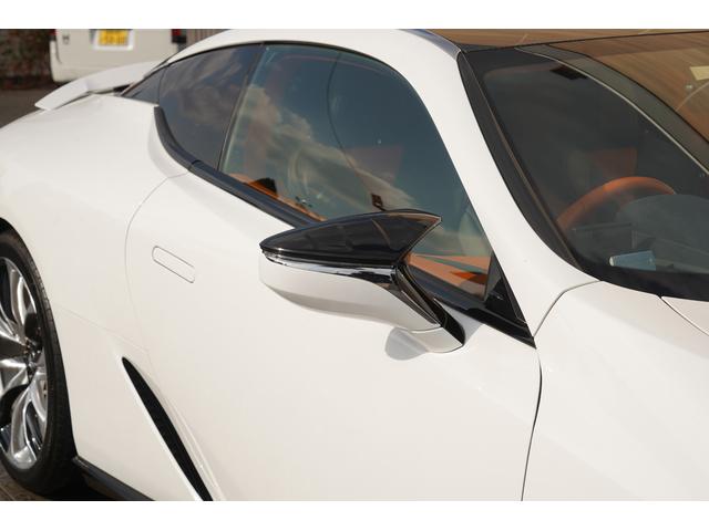 ＬＣ ＬＣ５００　Ｓパッケージ　マークレビンソン　ＴＲＤエアロ　オレンジ／ブラック内装　カーボンルーフ　ＯＰブラックグリル・ランプガーニッシュ・ロッカーパネルモーディング　オレンジブレーキキャリパー　ヘッドアップディスプレイ　寒冷地（45枚目）