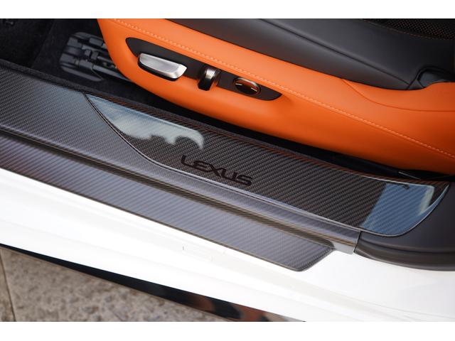 ＬＣ ＬＣ５００　Ｓパッケージ　マークレビンソン　ＴＲＤエアロ　オレンジ／ブラック内装　カーボンルーフ　ＯＰブラックグリル・ランプガーニッシュ・ロッカーパネルモーディング　オレンジブレーキキャリパー　ヘッドアップディスプレイ　寒冷地（56枚目）