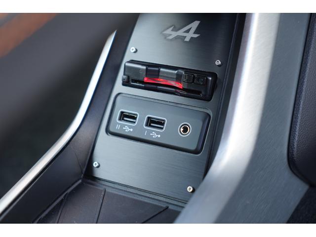 A110 S 右ハンドル ブラングラシエ 2シーター アルミニウム製軽量ボディ Sabelr軽量モノコックバケットシート Focalサウンド 18インチアロイホイール オレンジブレーキキャリパー レーダー探知機(46枚目)