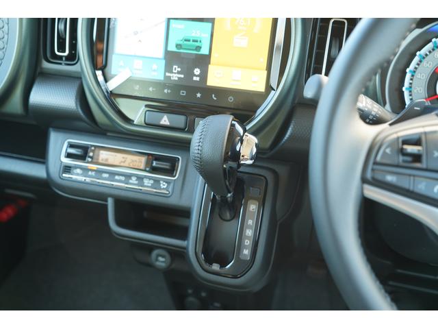 ハスラー タフワイルドターボ　届出済未使用車　ターボ　２トーンカラー　９インチメモリーナビＴＶ　ＤＶＤプレーヤー　全方位モニター　衝突軽減　誤発進抑制　パーキングセンサー　ＬＥＤヘッドライト　シートヒーター　ブラックルーフレール（22枚目）