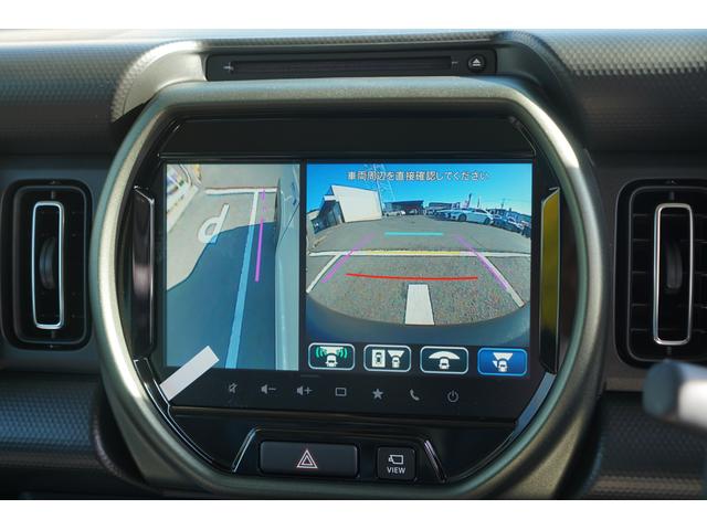 ハスラー タフワイルドターボ　届出済未使用車　ターボ　２トーンカラー　９インチメモリーナビＴＶ　ＤＶＤプレーヤー　全方位モニター　衝突軽減　誤発進抑制　パーキングセンサー　ＬＥＤヘッドライト　シートヒーター　ブラックルーフレール（40枚目）