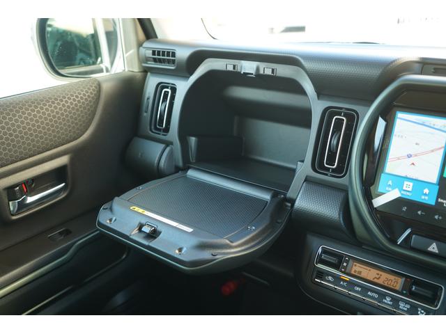 ハスラー タフワイルドターボ　届出済未使用車　ターボ　２トーンカラー　９インチメモリーナビＴＶ　ＤＶＤプレーヤー　全方位モニター　衝突軽減　誤発進抑制　パーキングセンサー　ＬＥＤヘッドライト　シートヒーター　ブラックルーフレール（48枚目）