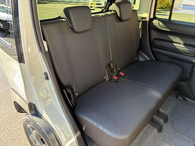 ハスラー タフワイルドターボ　届出済未使用車　ターボ　２トーンカラー　９インチメモリーナビＴＶ　ＤＶＤプレーヤー　全方位モニター　衝突軽減　誤発進抑制　パーキングセンサー　ＬＥＤヘッドライト　シートヒーター　ブラックルーフレール（60枚目）