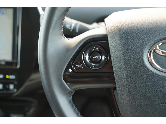 プリウス Ｓツーリングセレクション　モデリスタエアロ　純正９インチＳＤナビＴＶ　バックカメラ　電子インナーミラー　衝突軽減　クリアランスソナー　ＬＥＤヘッドライト　シートヒーター　前後ドラレコ　エンジンスターター　ＥＴＣ２．０（30枚目）