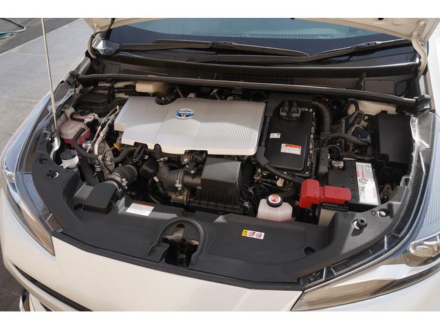 プリウス Ｓツーリングセレクション　モデリスタエアロ　純正９インチＳＤナビＴＶ　バックカメラ　電子インナーミラー　衝突軽減　クリアランスソナー　ＬＥＤヘッドライト　シートヒーター　前後ドラレコ　エンジンスターター　ＥＴＣ２．０（72枚目）