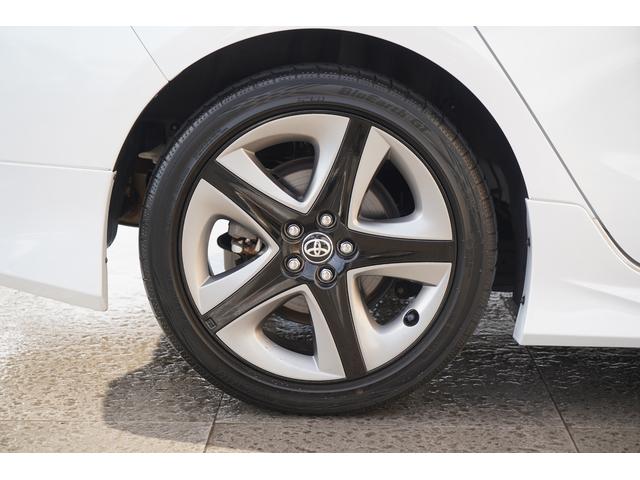 プリウス Ｓツーリングセレクション　モデリスタエアロ　純正９インチＳＤナビＴＶ　バックカメラ　電子インナーミラー　衝突軽減　クリアランスソナー　ＬＥＤヘッドライト　シートヒーター　前後ドラレコ　エンジンスターター　ＥＴＣ２．０（75枚目）