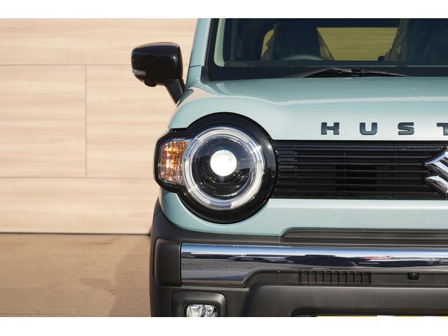 ハスラー タフワイルドターボ　届出済未使用車　ターボ　２トーンカラー　９インチメモリーナビＴＶ　ＤＶＤプレーヤー　全方位モニター　衝突軽減　誤発進抑制　パーキングセンサー　ＬＥＤヘッドライト　シートヒーター　ブラックルーフレール（13枚目）