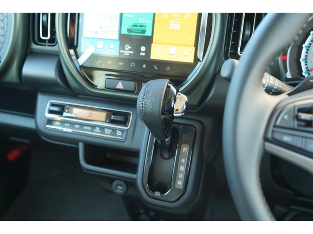 ハスラー タフワイルドターボ　届出済未使用車　ターボ　２トーンカラー　９インチメモリーナビＴＶ　ＤＶＤプレーヤー　全方位モニター　衝突軽減　誤発進抑制　パーキングセンサー　ＬＥＤヘッドライト　シートヒーター　ブラックルーフレール（22枚目）