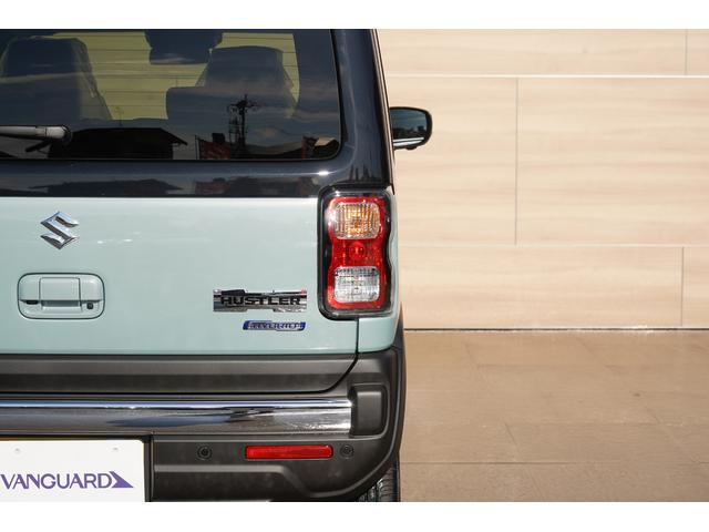 ハスラー タフワイルドターボ　届出済未使用車　ターボ　２トーンカラー　９インチメモリーナビＴＶ　ＤＶＤプレーヤー　全方位モニター　衝突軽減　誤発進抑制　パーキングセンサー　ＬＥＤヘッドライト　シートヒーター　ブラックルーフレール（37枚目）