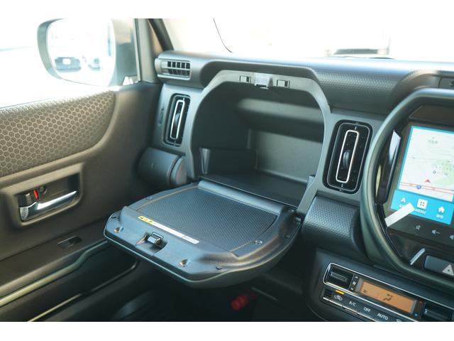 ハスラー タフワイルドターボ　届出済未使用車　ターボ　２トーンカラー　９インチメモリーナビＴＶ　ＤＶＤプレーヤー　全方位モニター　衝突軽減　誤発進抑制　パーキングセンサー　ＬＥＤヘッドライト　シートヒーター　ブラックルーフレール（48枚目）