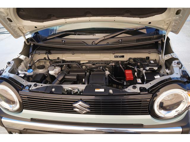 ハスラー タフワイルドターボ　届出済未使用車　ターボ　２トーンカラー　９インチメモリーナビＴＶ　ＤＶＤプレーヤー　全方位モニター　衝突軽減　誤発進抑制　パーキングセンサー　ＬＥＤヘッドライト　シートヒーター　ブラックルーフレール（72枚目）