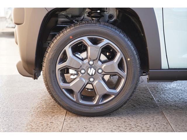 ハスラー タフワイルドターボ　届出済未使用車　ターボ　２トーンカラー　９インチメモリーナビＴＶ　ＤＶＤプレーヤー　全方位モニター　衝突軽減　誤発進抑制　パーキングセンサー　ＬＥＤヘッドライト　シートヒーター　ブラックルーフレール（74枚目）