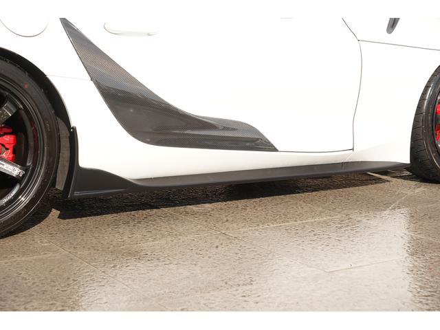 スープラ ＲＺ　ＭＡＸＯＲＩＤＯＲＡＣＩＮＧエアロ　ＡＤＶＡＮＲａｃｉｎｇ１９インチアルミ　ヨコハマＡＤＶＡＮ　ＮＥＯＶＡ　ＨＫＳカーボンブレース　ＲＥＡＬステアリング　Ｄｉｘｃｅｌ製ＳＤローター　ブレンボキャリパー（7枚目）