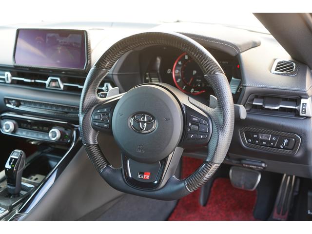 スープラ ＲＺ　ＭＡＸＯＲＩＤＯＲＡＣＩＮＧエアロ　ＡＤＶＡＮＲａｃｉｎｇ１９インチアルミ　ヨコハマＡＤＶＡＮ　ＮＥＯＶＡ　ＨＫＳカーボンブレース　ＲＥＡＬステアリング　Ｄｉｘｃｅｌ製ＳＤローター　ブレンボキャリパー（25枚目）