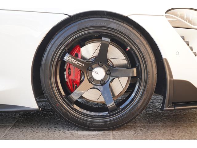 スープラ ＲＺ　ＭＡＸＯＲＩＤＯＲＡＣＩＮＧエアロ　ＡＤＶＡＮＲａｃｉｎｇ１９インチアルミ　ヨコハマＡＤＶＡＮ　ＮＥＯＶＡ　ＨＫＳカーボンブレース　ＲＥＡＬステアリング　Ｄｉｘｃｅｌ製ＳＤローター　ブレンボキャリパー（73枚目）