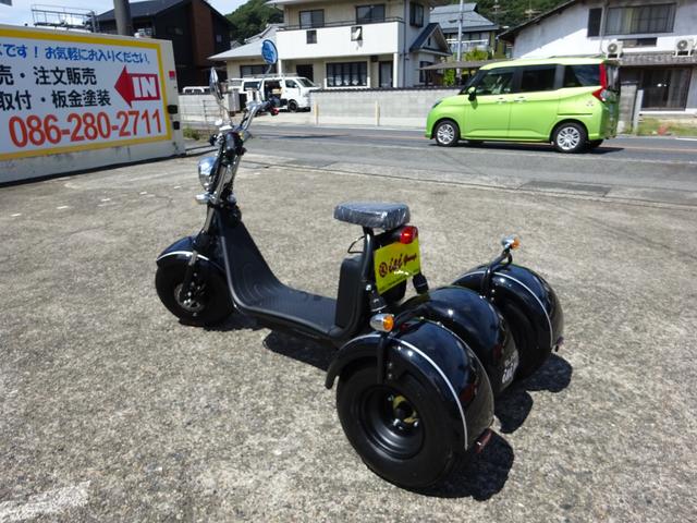 日本 ブレイズ　トライク　ＥＶ三輪バギー　公道走行可能　ヘルメット不要　ミニカー登録（2枚目）