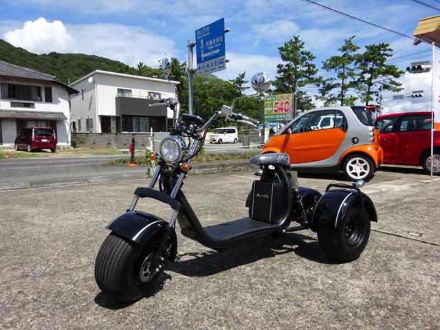 日本 ブレイズ　トライク　ＥＶ三輪バギー　公道走行可能　ヘルメット不要　ミニカー登録（5枚目）