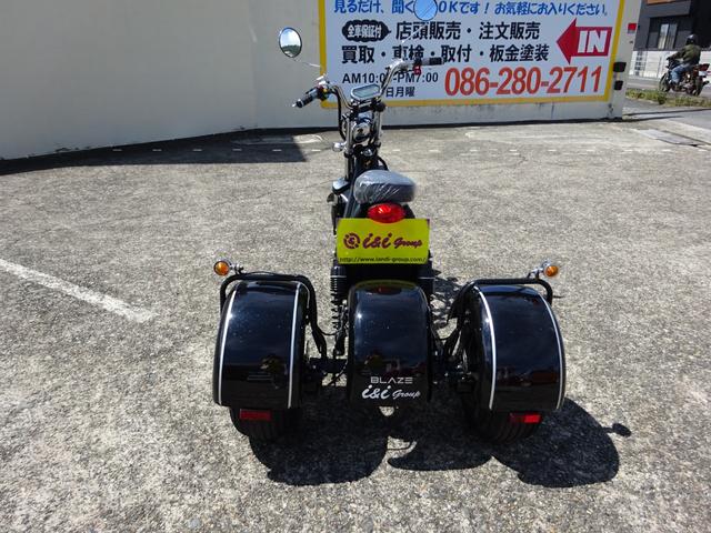 日本 ブレイズ　トライク　ＥＶ三輪バギー　公道走行可能　ヘルメット不要　ミニカー登録（7枚目）
