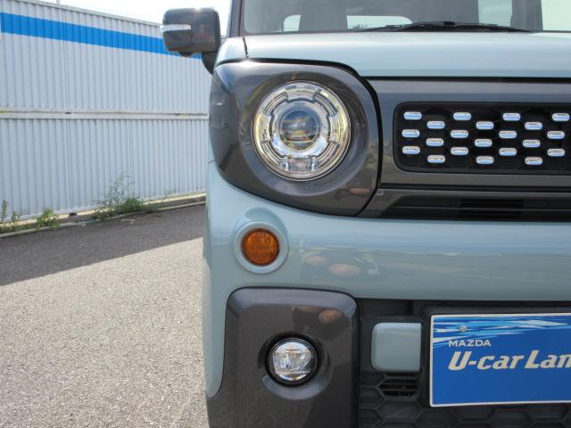フレアワゴンタフスタイル ハイブリッドＸＴ　全方位モニター　フルセグＴＶ　クルーズコントロール　ＥＴＣ　両側電動スライドドア　ターボ車　プッシュスタートシステム　スマートキー　パドルシフト　シートヒータ　アイドリングストップ　ＬＥＤヘッドライト（18枚目）