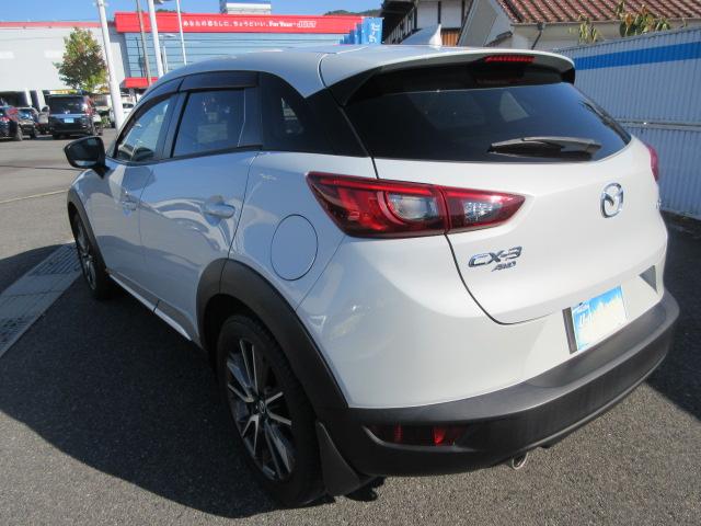 ＣＸ－３ ４ＷＤ　ＸＤ　ツーリング　Ｌパッケージ　全方位モニター　ＥＴＣ　ＣＤ　ＤＶＤ　ナビ　ＴＶ　アルミホイール　シートヒーター　スマートキー　パドルシフト　ドアバイザー　ウィンカー付きドアミラー　クルーズコントロール　プッシュスタートシステム（15枚目）