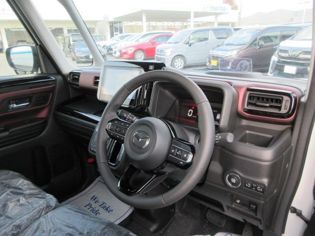 フレアワゴン XS 全方位モニター ETC ナビ TV アルミホイール 電動パーキング 両側電動スライドドア シートヒーター スマートキー フォグランプ ウィンカー付きドアミラー クローズコントロール ステアリングヒータ(8枚目)