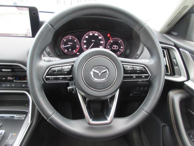 CX-80 XD Lパッケージ 全方位モニター ETC ナビ TV アルミホイール 電動パーキング シートヒーター スマートキー LEDヘッドライト パドルシフト パドルシフト ステアリングヒーター サンルーフ パワーシート(45枚目)