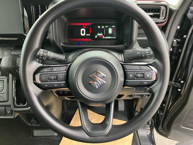 スペーシアカスタム ハイブリッドGS 届出済未使用車 衝突被害軽減システム 前後ドライブレコーダー クリアランスソナー 両側(左側電動)スライドドア ETC オートクルーズコントロール シートヒーター スマートキー プッシュスタート(8枚目)