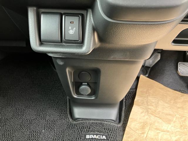 スペーシアカスタム ハイブリッドGS 届出済未使用車 衝突被害軽減システム 前後ドライブレコーダー クリアランスソナー 両側(左側電動)スライドドア ETC オートクルーズコントロール シートヒーター スマートキー プッシュスタート(15枚目)