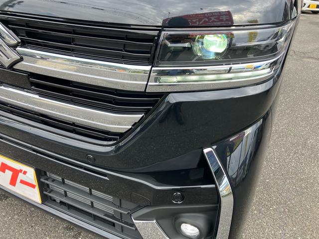 スペーシアカスタム ハイブリッドGS 届出済未使用車 衝突被害軽減システム 前後ドライブレコーダー クリアランスソナー 両側(左側電動)スライドドア ETC オートクルーズコントロール シートヒーター スマートキー プッシュスタート(32枚目)