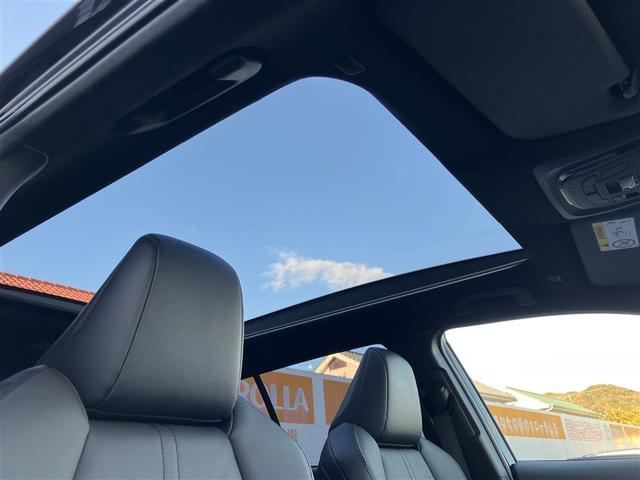 カローラクロス ハイブリッド　Ｚ　サンルーフ　バックカメラ　衝突被害軽減システム　ＥＴＣ　ＬＥＤヘッドランプ　ワンオーナー　フルエアロ　記録簿（17枚目）