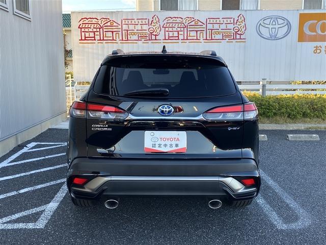 カローラクロス ハイブリッド　Ｚ　サンルーフ　バックカメラ　衝突被害軽減システム　ＥＴＣ　ＬＥＤヘッドランプ　ワンオーナー　フルエアロ　記録簿（29枚目）