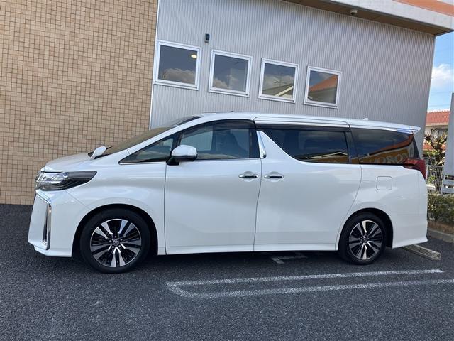 アルファード 2.5S Cパッケージ サンルーフ バックカメラ 衝突被害軽減システム ETC 両側電動スライド LEDヘッドランプ 乗車定員7人 3列シート ワンオーナー 記録簿(27枚目)