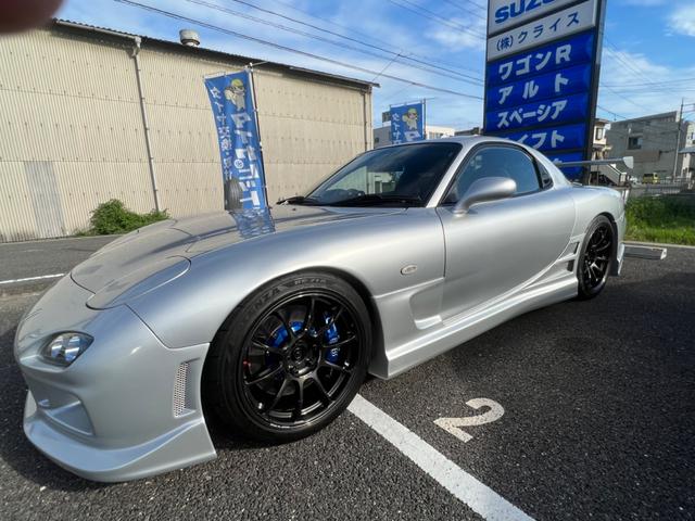 ＲＸ－７ タイプＲバサースト　６型　Ｃ－ＷＥＳＴエアロ　ＴＥＩＮ車高調　ＨＫＳマフラー　ＨＫＳインタークーラー　エアクリーナー　レカロシート　ＥＮＤＬＥＳＳキャリパー　ＲＥ雨宮ＥＣＵ　１８インチＤＡＹＳホイール　ＨＤＤナビ　ＥＴＣ（49枚目）