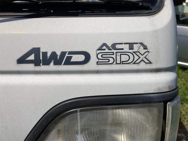 アクティトラック ＳＤＸ　４ＷＤ　５速ＭＴ（9枚目）