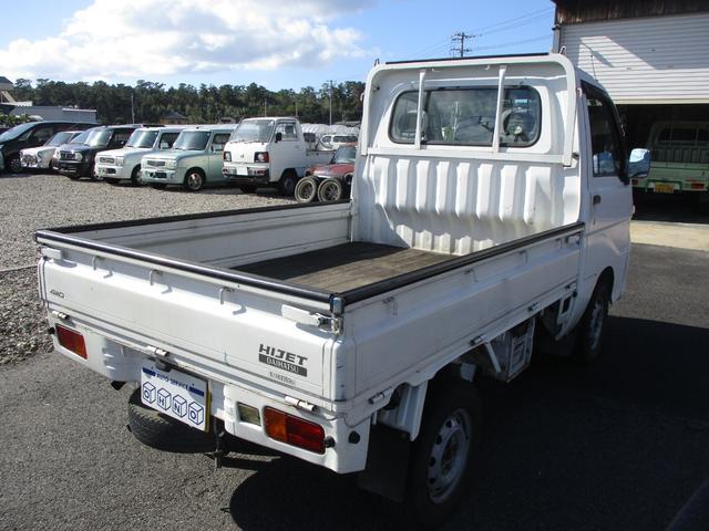 ハイゼットトラック スペシャル 4WD 5速マニュアル エアコン パワステ タイミングチェーン(9枚目)